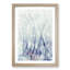 Reflection Of Trees In A Forest - Single Picture Frame Print on MDF-56864280-56864282