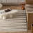 Rug Branch Hogar 5'X8' (Exact Size: 5'3" X 7'7") Abstract Indoor Area Rug, Grey Cream, Modern - Living Room, Bedroom, Dining Room, And Kitchen-1020093824