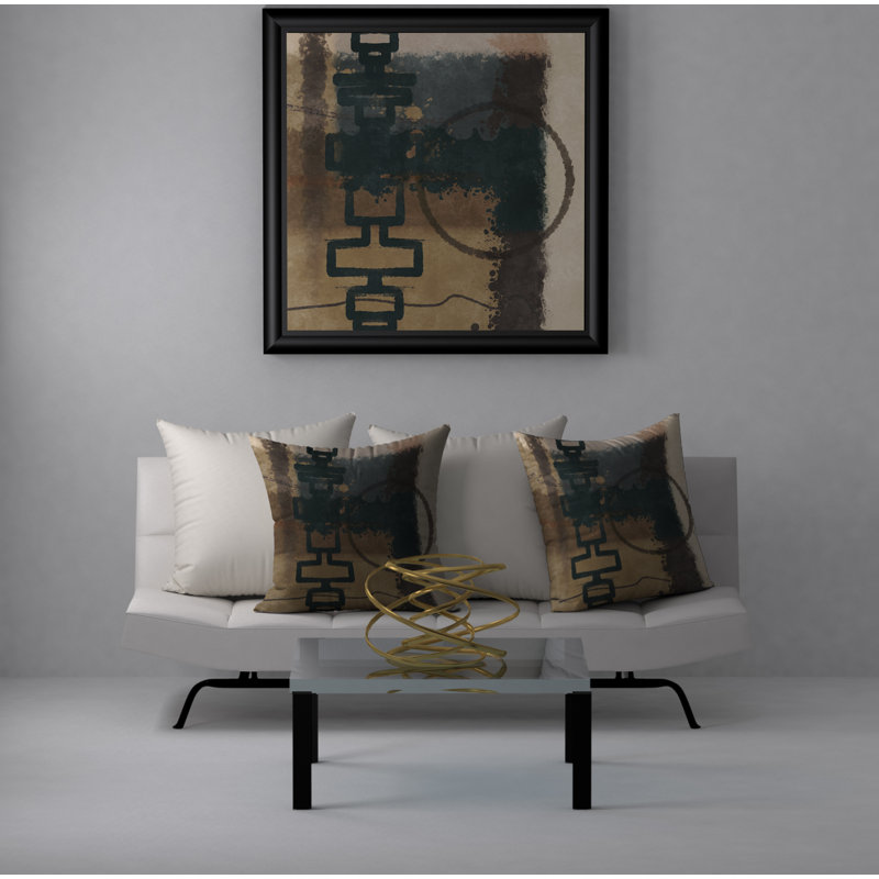 Housse de coussin carré sans son/insert, 18" x 18"