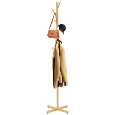 Dianthe Modern Free-standing Metal Coat Rack W/7 hooks