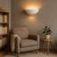 Blandford Ceramic Up & Downlight