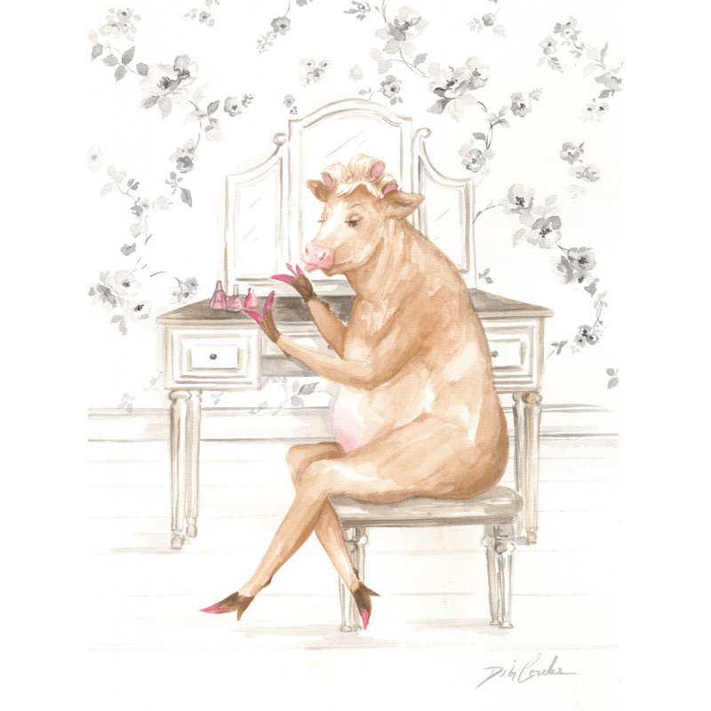 " Hello Gorgeous ", 48" H x 32" W  