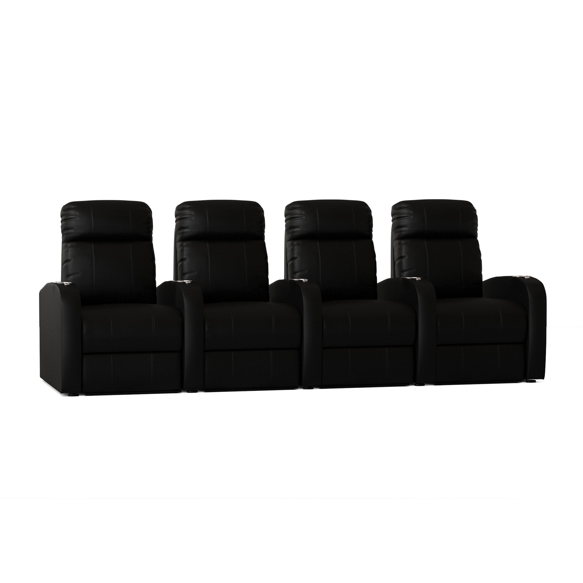 Latitude Run® Home Theater Row Seating (Row of 4) Wayfair