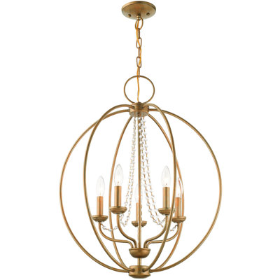 Lustre à 5 lumières Zayan