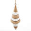 Ornement en forme de glaçon d'eucalyptus 2 x 2 x 6 po, décorations suspendues pour décorations de fêtes, ensemble de 6