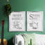 Laundry Laundry II - ensemble de 2 reproductions de photos sur toiles