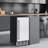 Newair 15in.  80 lbs Daily Production Clear Ice Cube Maker, Undercounter Built-in or Freestanding
