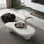 Table basse de 47 pouces en forme de nuage avec 3 pieds sphériques pour le salon-237002470-245393780-245393783