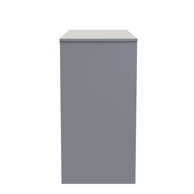 Alcimon 4 Drawer Vanity, Grey