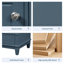 Meuble-lavabo de salle de bain avec lavabo en céramique-847490417-847490418