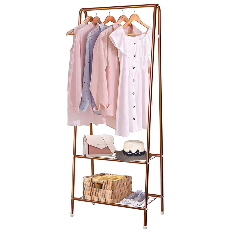 Bonville 60cm Clothing Rack, Brown