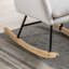 Chaise berçante en métal Jamaul-205405043