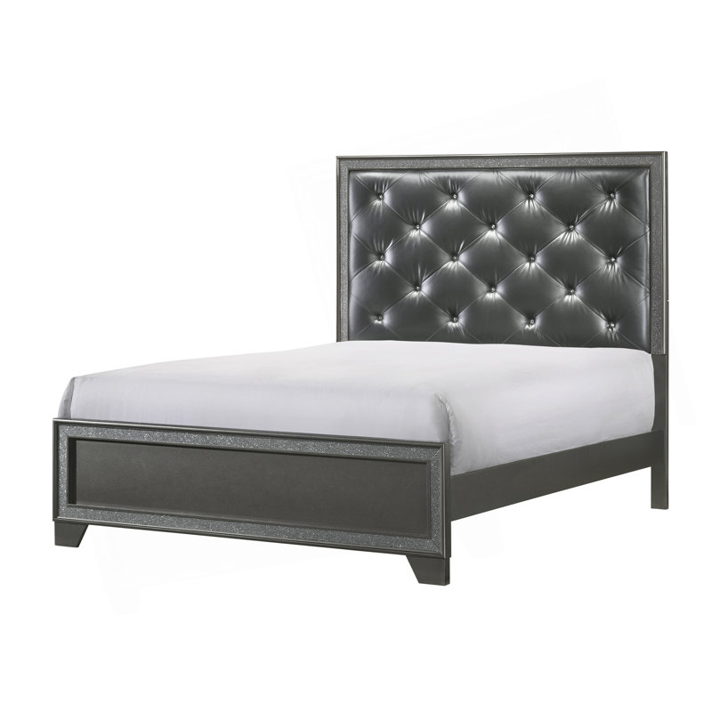 Tête de lit tapissier capitonnée 1pc, Grand lit