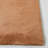 Faux Rabbit Fur Performance Machine Washable Solid Color Rug-1938633248