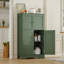 Armoire de rangement Jussiah avec 4 portes et tablette réglable-1485778314