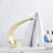 Bathroom Sink Faucet,Unique Design Single Handle Single Hole Brass Lavatory Vanity Faucet,Basin Mixer Tap with Supply Hose -87730695