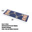 Tapis d'escalier bleu marine / brun / vert / crème Aadhan-1673625120-1634224524