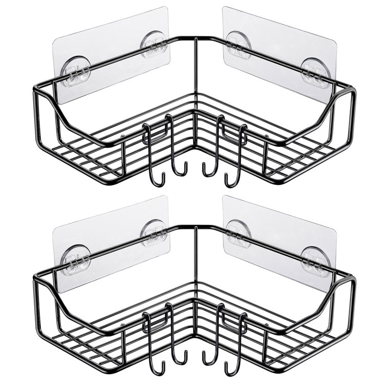 Rebrilliant Ingrun Adhesive Stainless Steel Shower Caddy & Reviews