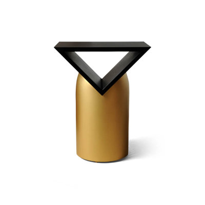 Amoriah Drum Round Side Table