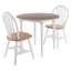 Donaven 2 - Person Solid Wood Solid Wood Top Four Leg Dining Set
