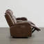 Canapé inclinable électrique en cuir véritable Zachery avec console multifonctionnelle-1631181292-1631181282