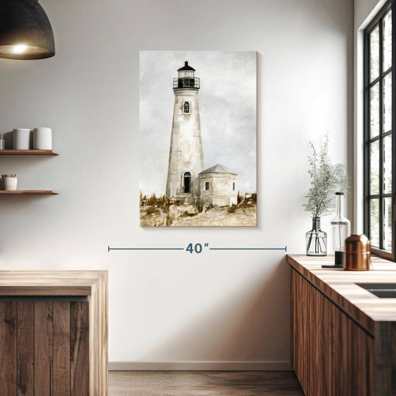 Lilie Rustic Lighthouse I, 39" H x 26" W