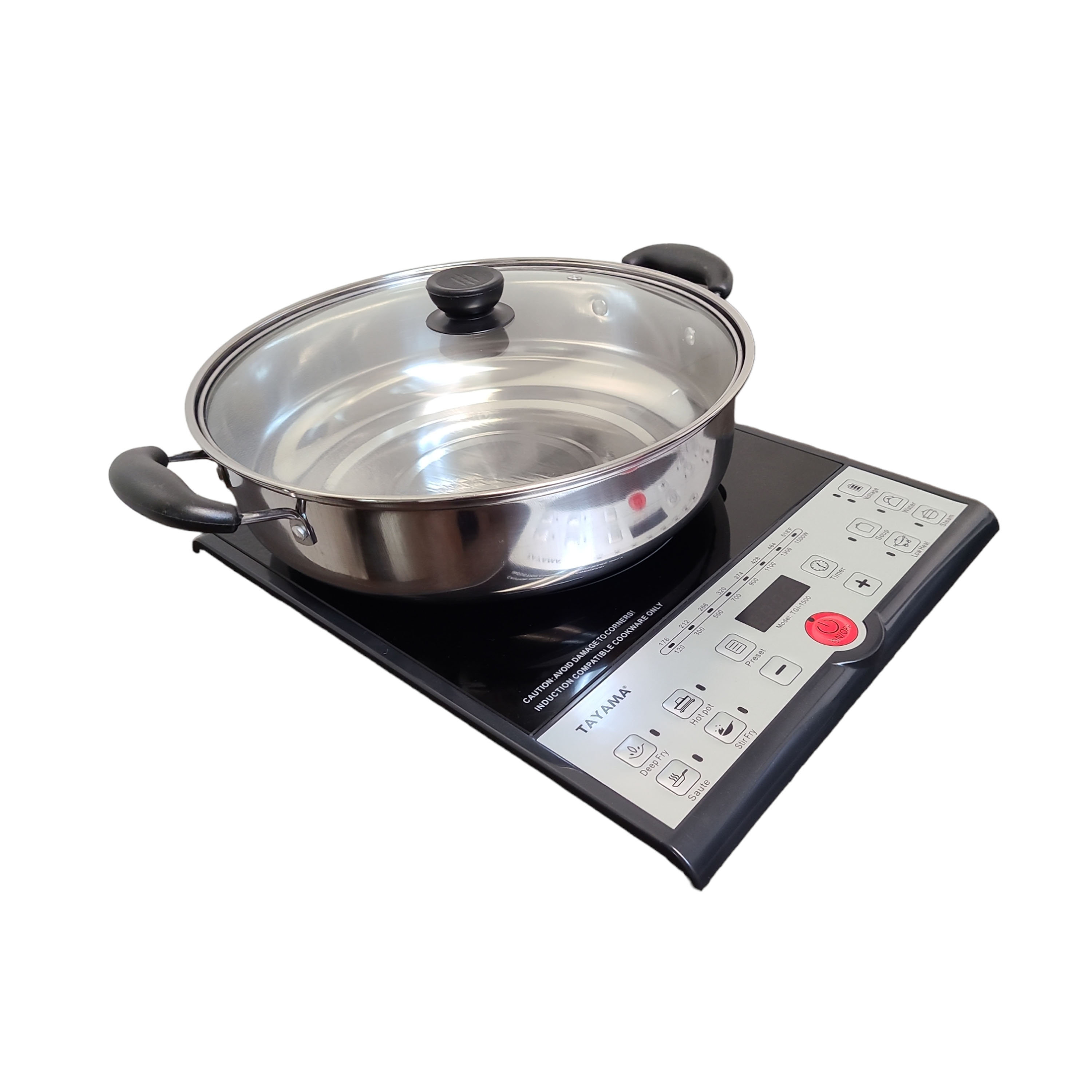 Induction Cooktop with Shabu Hot Pot