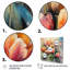 Orange Serenade Of Tulips On Canvas Print-88544117-88544118