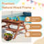 Table de pique-nique et banc pour enfants avec parasol et boîtes de jeu-625423294
