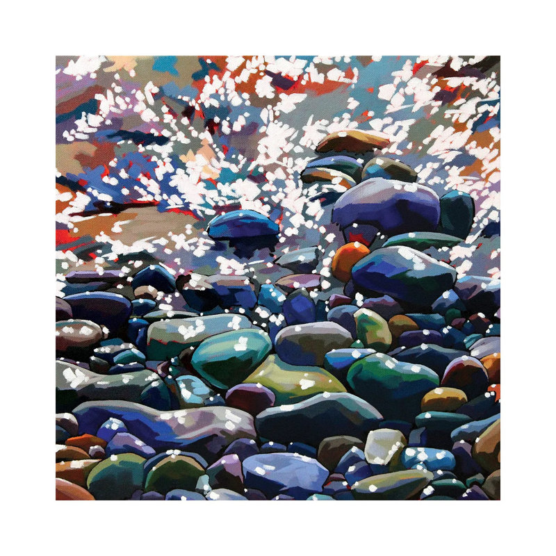 Pebbles XIII 1 Piece Wrapped Canvas Painting, 66.04 cm H x 66.04 cm W x 1.91 cm D