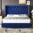 Duluth Upholstered Wingback Bed-70787452-70787451
