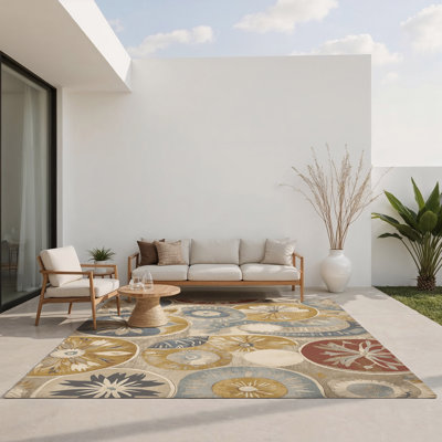 Tapis intérieur et extérieur Vibrant Dash