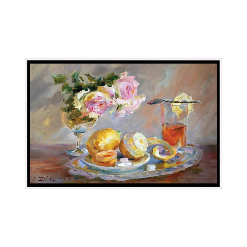 Tea With Lemon by Igor Zhuk - Painting on Canvas