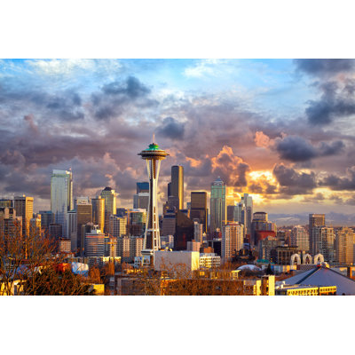 Eleisa " Seattle At Sunset "