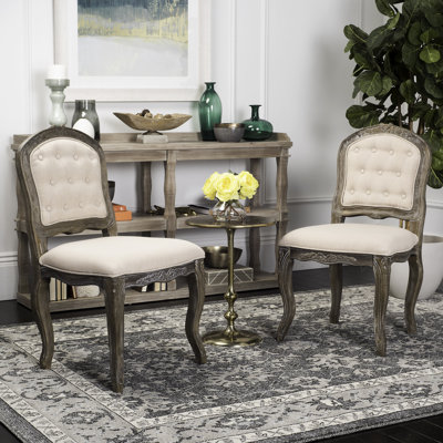 Fleur 20.5'' H Tufted Upholstered Side Chair