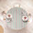 Bungalow Rose Abstract Fitted Round Tablecloth Multicolor