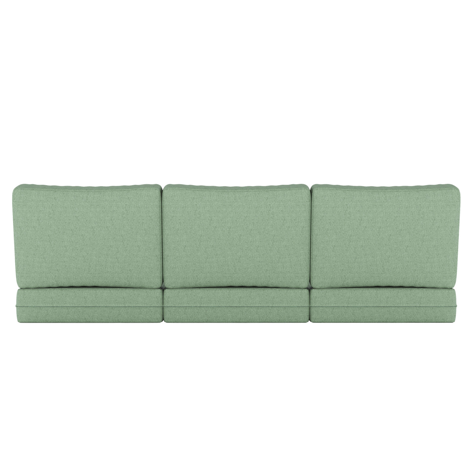 25" Sunbrella® Sofa Seat and Back Cushion, Sunbrella Bliss Aloe