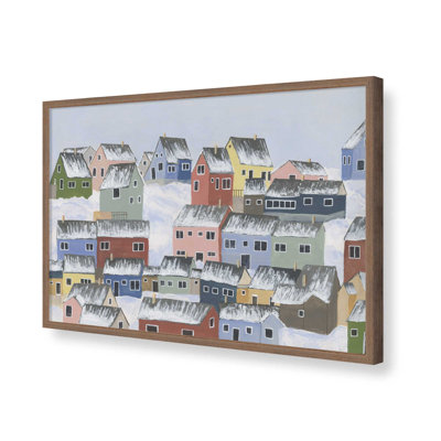 «Nordic Settlement II» par Michael Willett, reproduction d'art