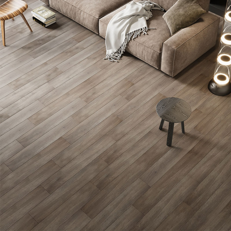 91.5x15.2 cm Plastic Tile in Brown