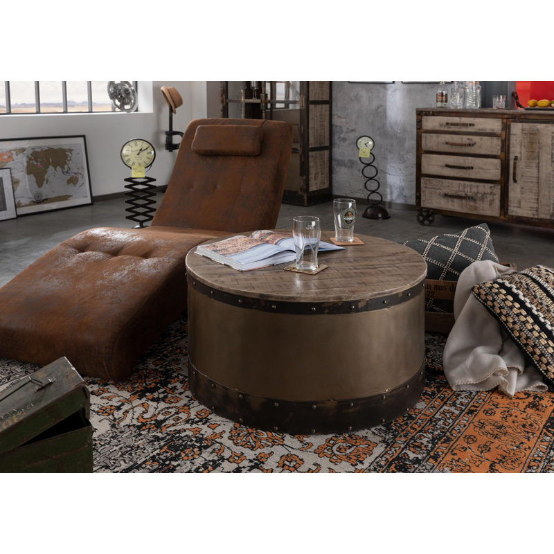 Heavy Industry Drum Coffee Table