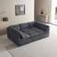 Canapé modulaire convertible de luxe pour canapé modulaire rembourré en velours côtelé de qualité salon