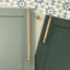 Knurled Bar Cabinet Handles & Coordinating Button Knob in Multiple Finish Variations-120875290-124874263