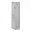 Armoire de rangement de salle de bain moderne avec compartiment inclinable et crochets-1547668702