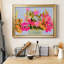 «Saturated Spring Blooms I», peinture sur toile encadrée-920020041-920020037