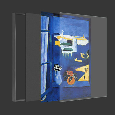 Matisse esthétique abstraite - peinture sur toile