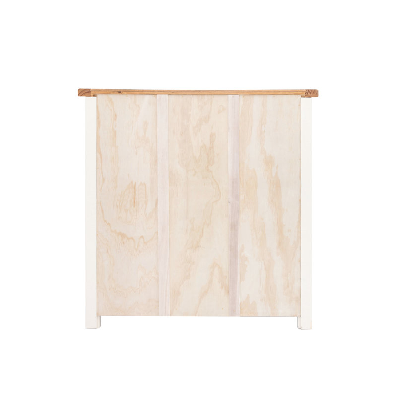 Ancram 90cm H x 90cm W Standard Bookcase, Natural