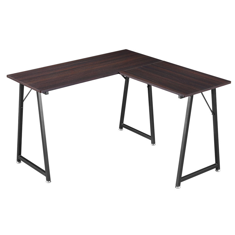 Moree L-Shaped Steel Computer Desk