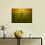 Golden Dragonfly Contemporary Dragonfly Wall Art Print 1 Piece Wrapped Canvas Wall Art-1155219605