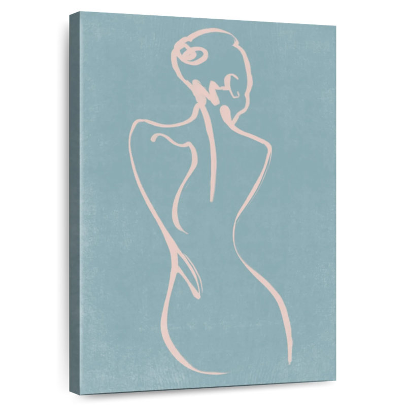 Figurine abstraite Leisha, H 45 po x l 30 po