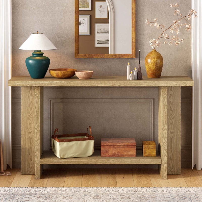 Console en bois, Naturel